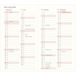 Kalendarz książkowy na rok 2024 Kalendarze książkowe A6-030 (zdjęcie 2)