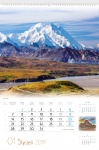 Kalendarz wieloplanszowy 2019 Góry świata (zdjęcie 4)