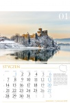 Kalendarz wieloplanszowy 2019 Polskie zamki i pałace (zdjęcie 9)