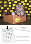 Kalendarz wieloplanszowy na rok 2024 Kot w biurze (zdjęcie 11)