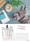 Kalendarz wieloplanszowy na rok 2024 Kot w biurze (zdjęcie 2)