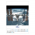 Kalendarz wieloplanszowy na rok 2024 Space (zdjęcie 1)