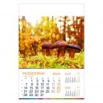 Kalendarze wieloplanszowe na rok 2024 4 pory roku (zdjęcie 2)