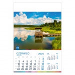 Kalendarze wieloplanszowe na rok 2024 4 pory roku (zdjęcie 8)