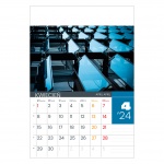 Kalendarze wieloplanszowe na rok 2024 Steel and glass (zdjęcie 7)