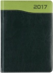 kalendarz książkowy tygodniowy A6 zielony-j.zielony