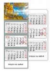Kalendarz trójdzielny 2018 Barwy jesieni