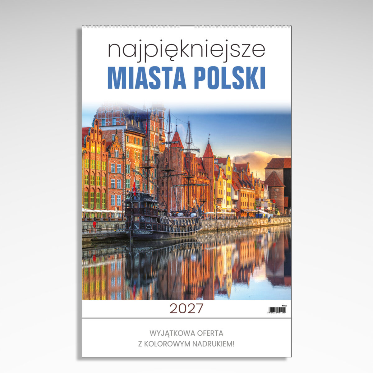 Kalendarz wieloplanszowy Najpiękniejsze Miasta Polski