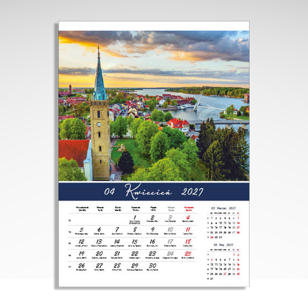 Kalendarz wieloplanszowy Warmia i Mazury (20szt.) - 12 Kalendarz wieloplanszowy Warmia i Mazury (20szt.) - obrazek 10