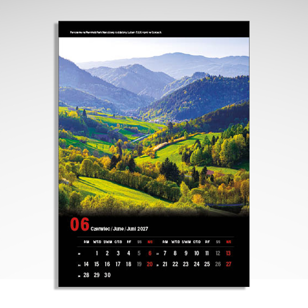 Kalendarz wieloplanszowy Pieniny (20szt.) - 10 Kalendarz wieloplanszowy Pieniny (20szt.) - obrazek 8