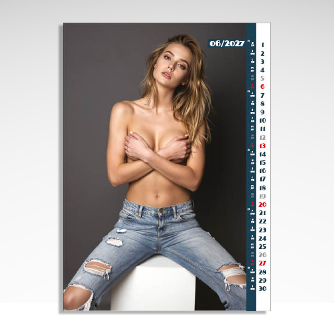 Kalendarz wieloplanszowy Jeans Girls (20szt.) - 10 Kalendarz wieloplanszowy Jeans Girls (20szt.) - obrazek 8