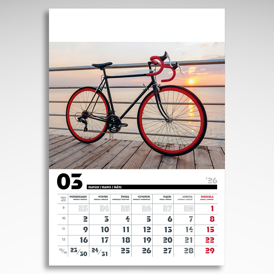 Kalendarz wieloplanszowy Bicycle (20szt.) - 13 Kalendarz wieloplanszowy Bicycle (20szt.) - obrazek 11