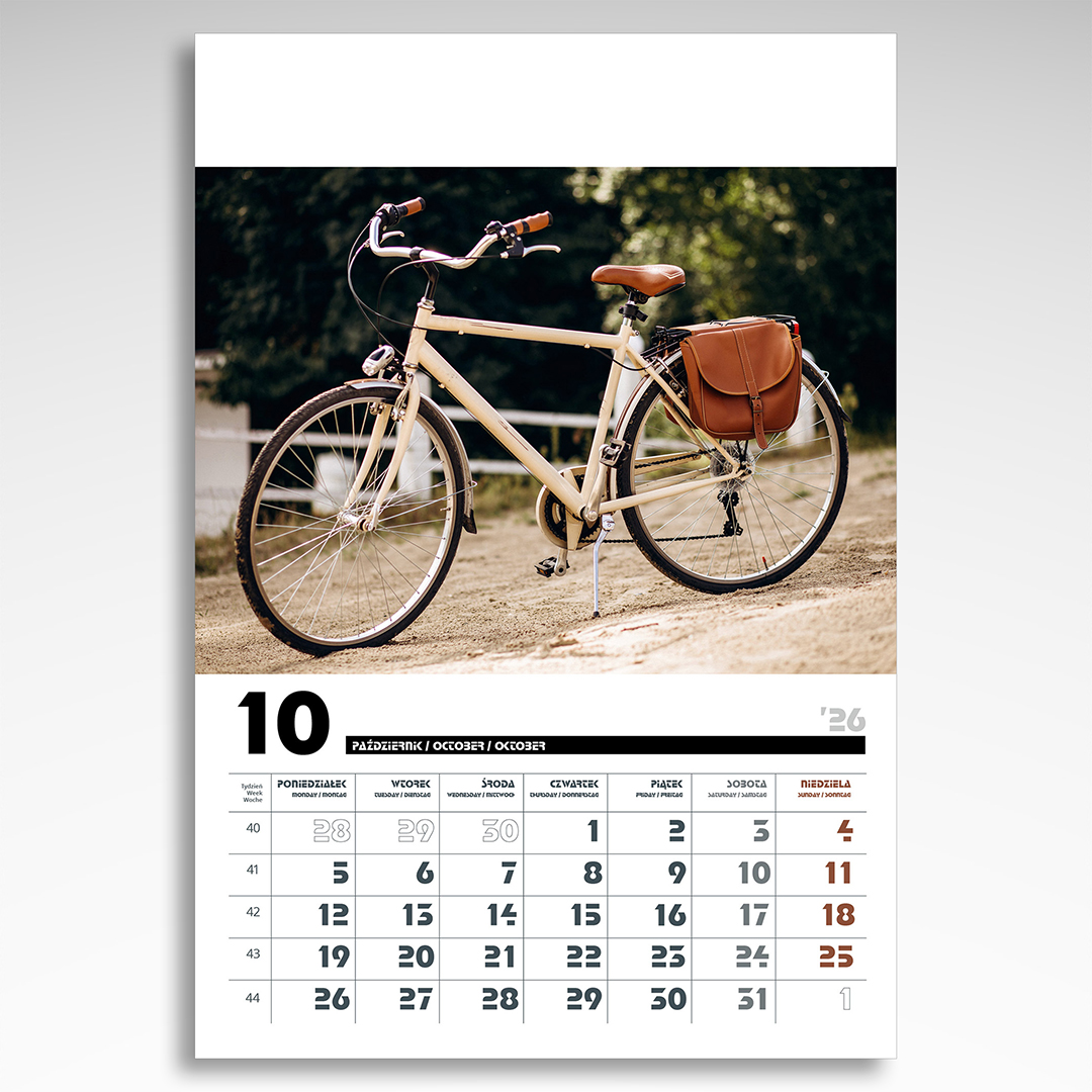 Kalendarz wieloplanszowy Bicycle (20szt.) - 6 Kalendarz wieloplanszowy Bicycle (20szt.) - obrazek 4