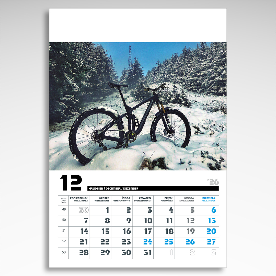 Kalendarz wieloplanszowy Bicycle (20szt.) - 4 Kalendarz wieloplanszowy Bicycle (20szt.) - obrazek 2