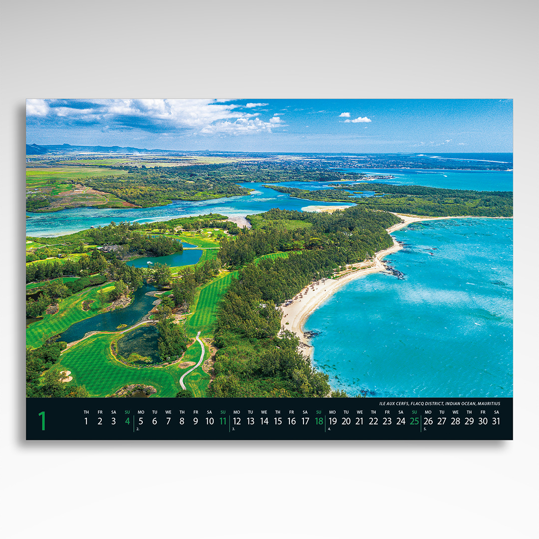 Kalendarz wieloplanszowy Golf (20szt.) - 15 Kalendarz wieloplanszowy Golf _ karta