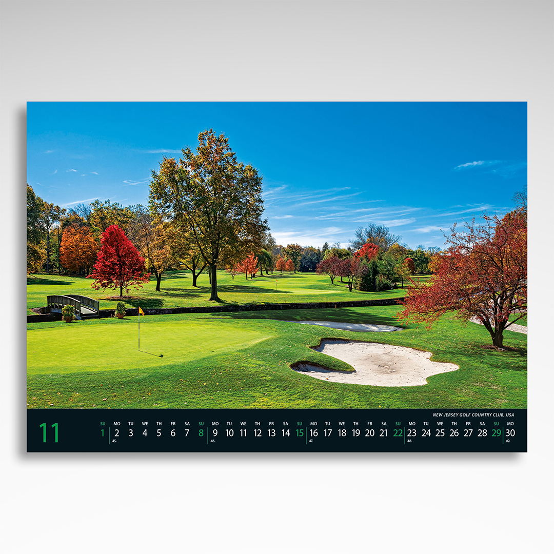 Kalendarz wieloplanszowy Golf (20szt.) - 5 Kalendarz wieloplanszowy Golf (20szt.) - obrazek 3