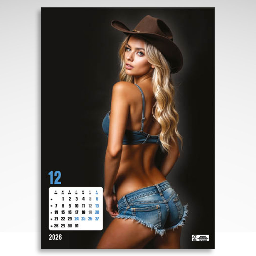 Kalendarz wieloplanszowy Jeans Girls (20szt.) - 4 Kalendarz wieloplanszowy Jeans Girls (20szt.) - obrazek 2