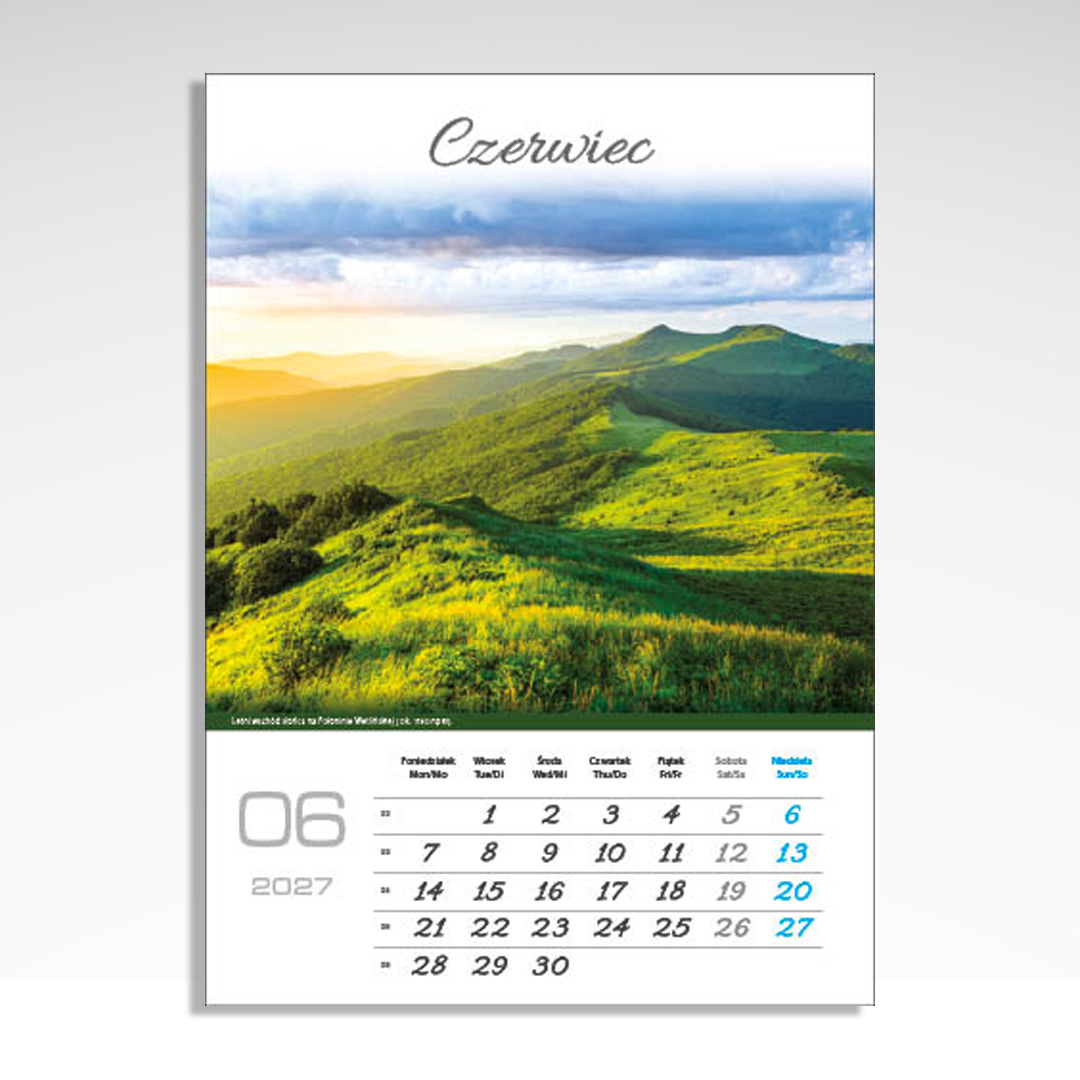 Kalendarz wieloplanszowy Bieszczady (20szt.) - 10 Kalendarz wieloplanszowy Bieszczady (20szt.) - obrazek 8