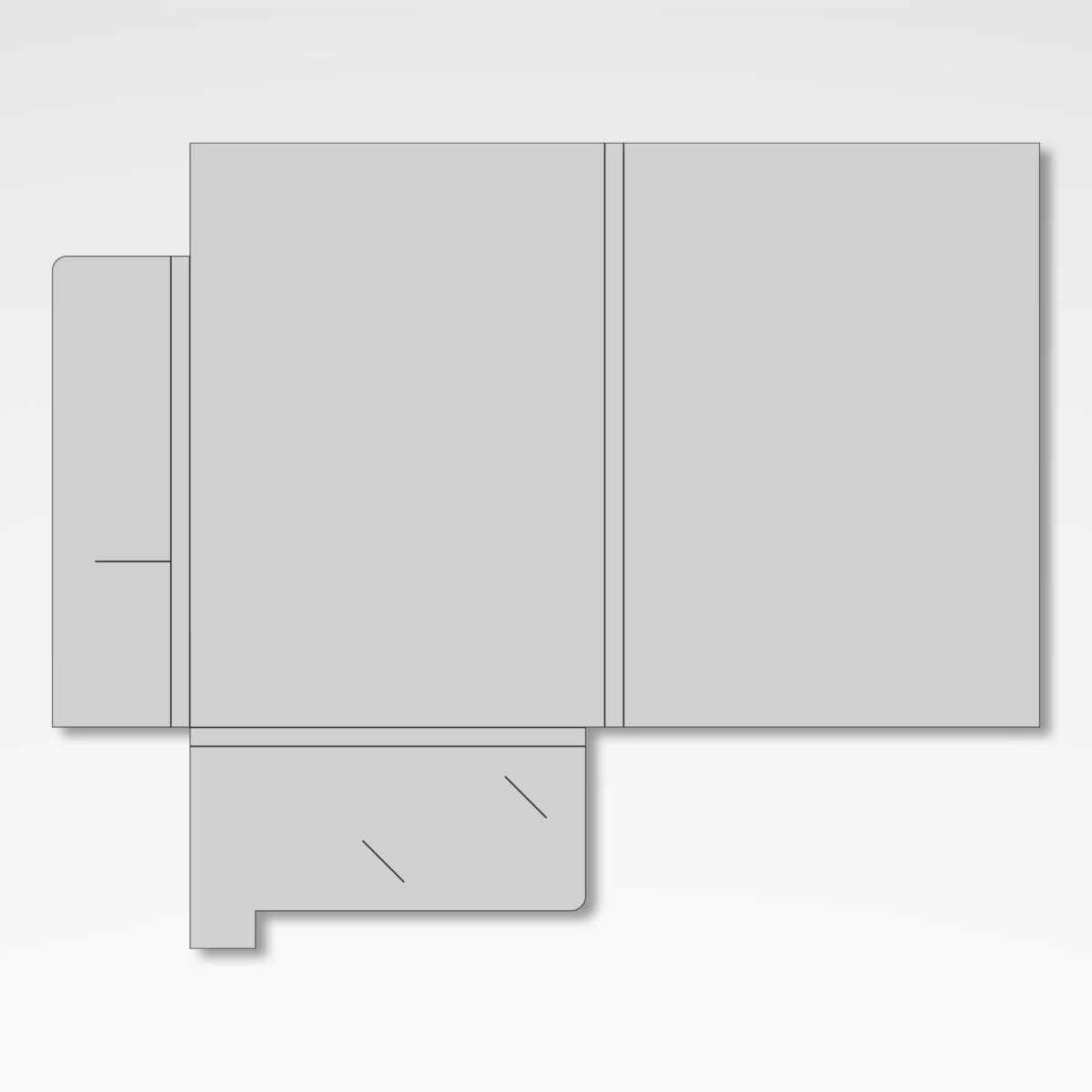 Teczki firmowe A4 z grzbietem 1cm - 4 - 2