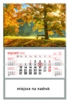Kalendarz jednodzielny 2021 Jesień