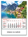 Kalendarz jednodzielny 2021 Alpejskie jezioro