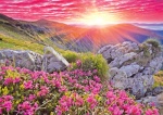 kalendarz trójdzielny Lato w górach zdjęcie